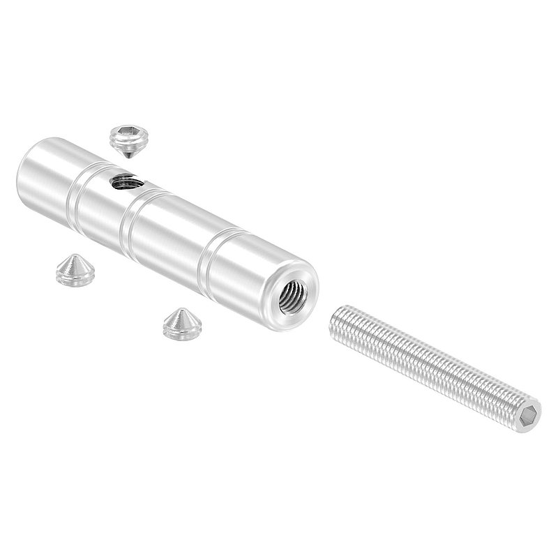 Gewindeterminal zur Selbstmontage, für 8mm Seil, V2A