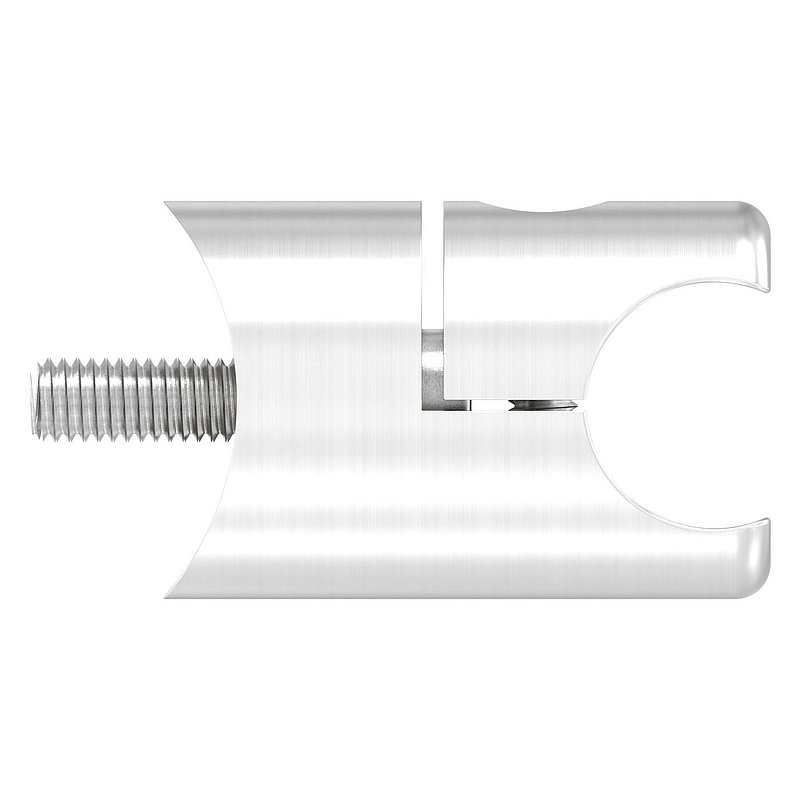 Halter für rundes Klemmprofil 18mm Anschluss: 42,4mm, V2A