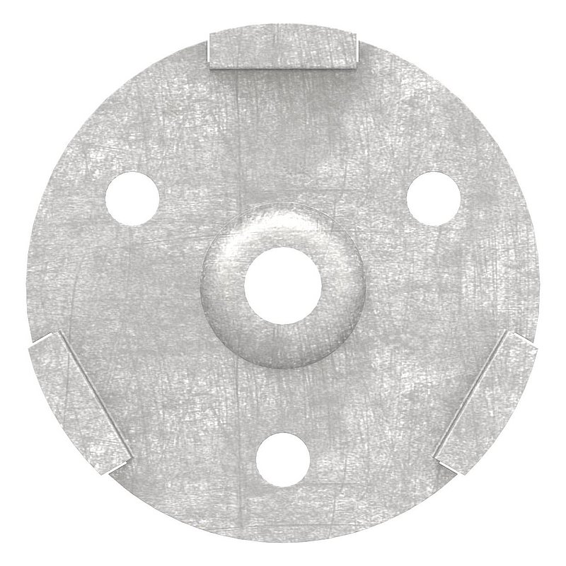 Support de rosace à clipser pour 50500-240 et 50501-240, V2A