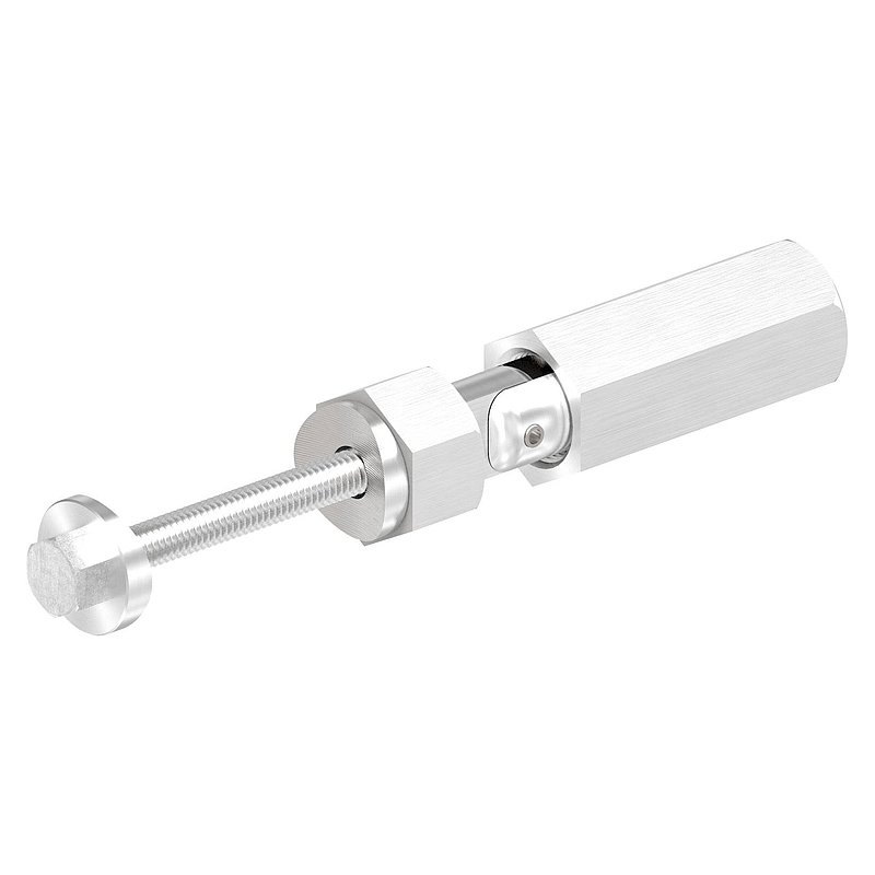 Gewindeterminal zur Selbstmontage, Seil 6mm, V2A