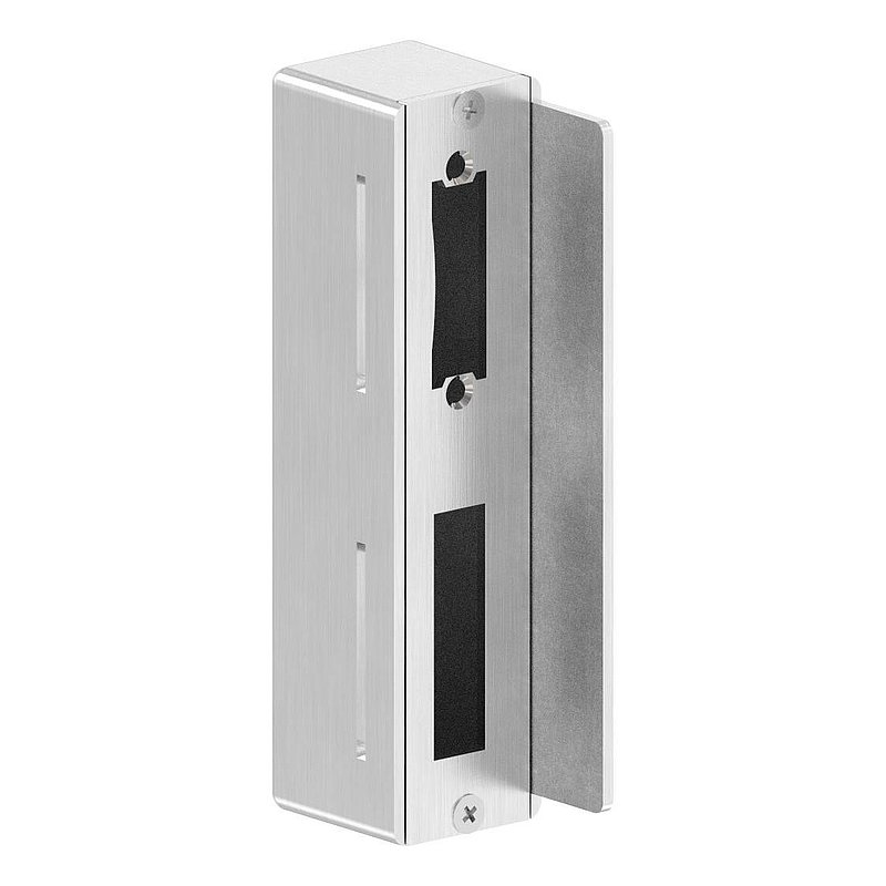 Stainless steel counter case square, for spacing 72mm, 40mm, AISI304