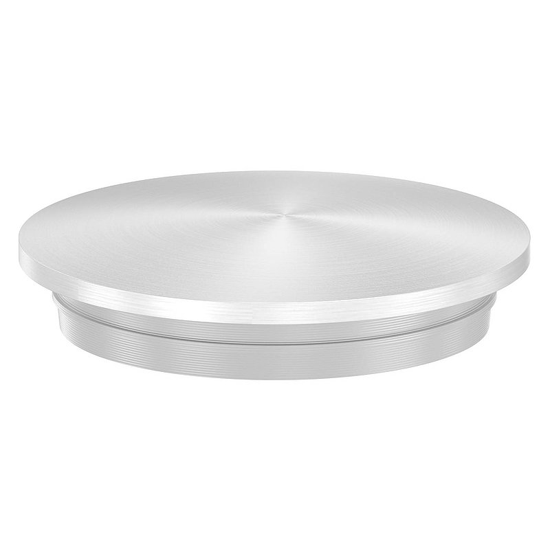 Rohrabschlussstopfen, für Rohr 33,7x2,5mm, V2A