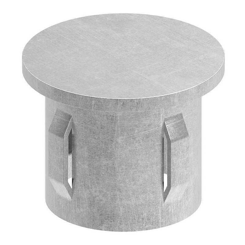 Bouchon en acier, pour tube 33,7mm
