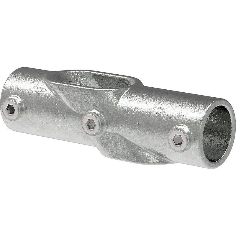 Kreuzstück, verstellbar 30 - 45°, für Rohr Ø 33,7mm