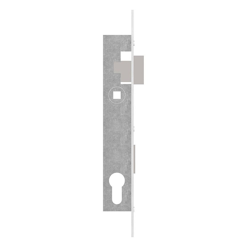 Rohrrahmenschloss verzinkt, Abstand 92 mm verzinkt, Dornmaß 18mm