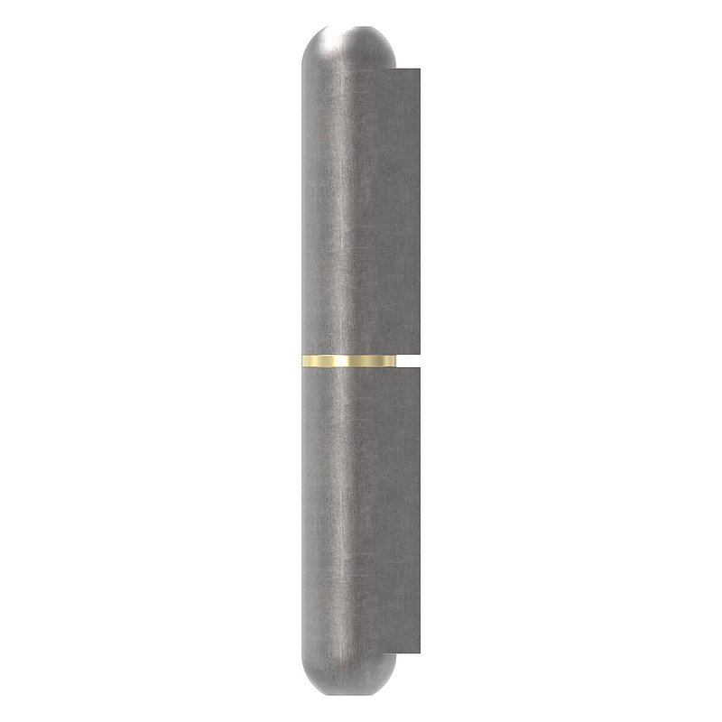 weld-on wire with brassring and pin, length 140mm