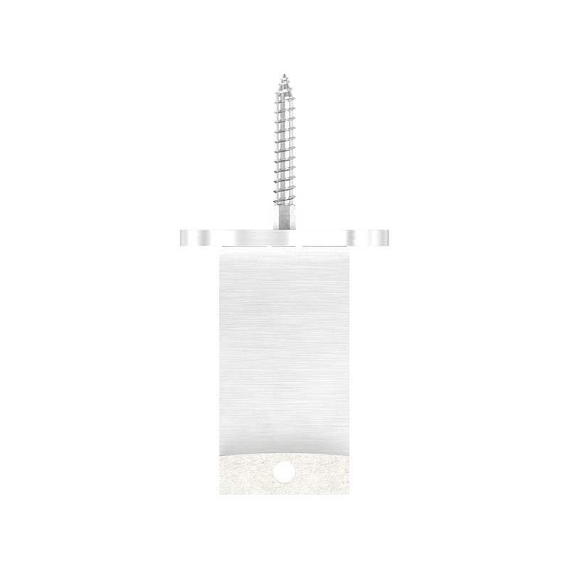 Sensa Design 1, raccordement plat , V2A