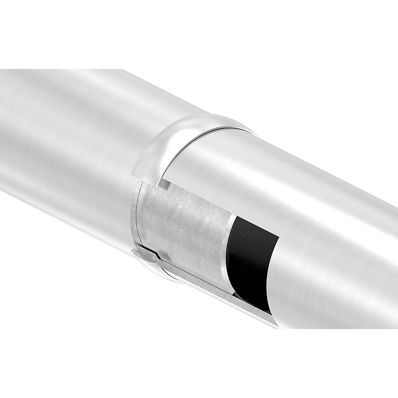 Anneau de jonction pour tube Ø 42,4mm, V4A