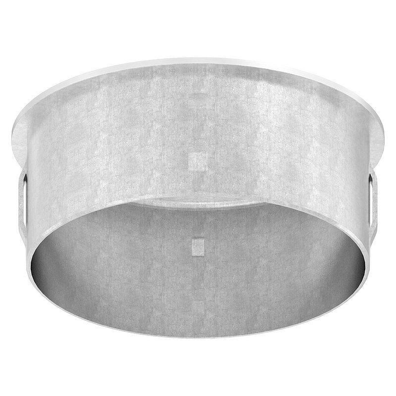 Rohrabschlussstopfen, für Rohr 76,1x2,0 - 2,5mm, V4A
