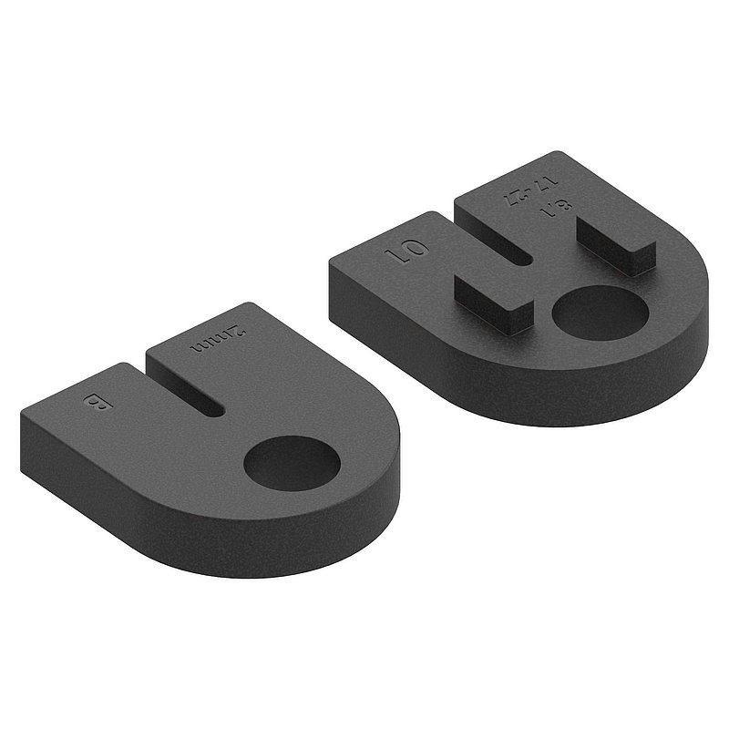 Caoutchouc pour modèle 23, tôle 2,5mm