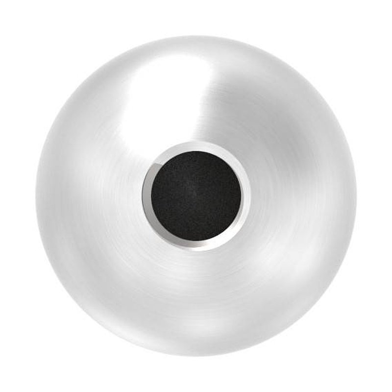Vollkugel Ø 15mm mit Gewinde M5, V2A