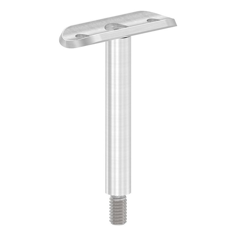 Stift Ø 12mm mit Handlaufanschlussplatte 33,7mm, V2A