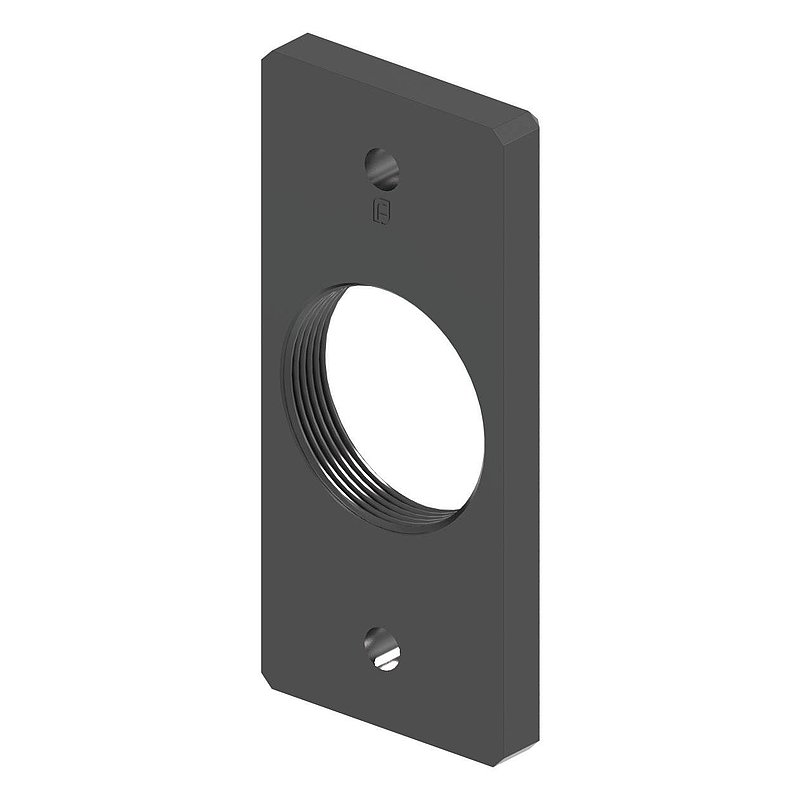Mounting plate square 45x100mm