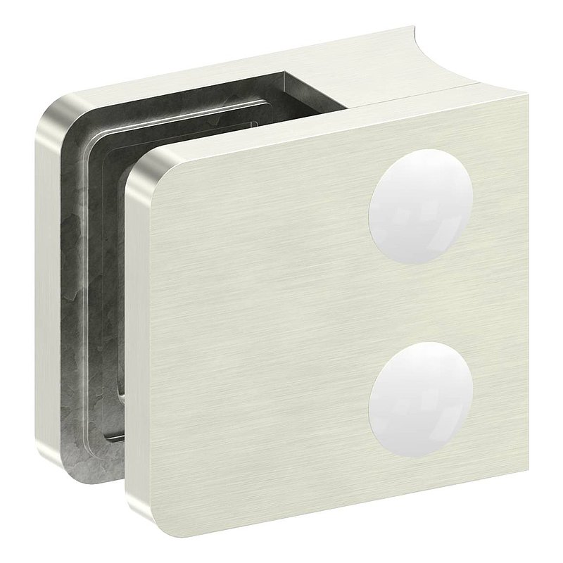 Pince à verre modèle 11, jonction: 42,4mm, aspect inox brossé