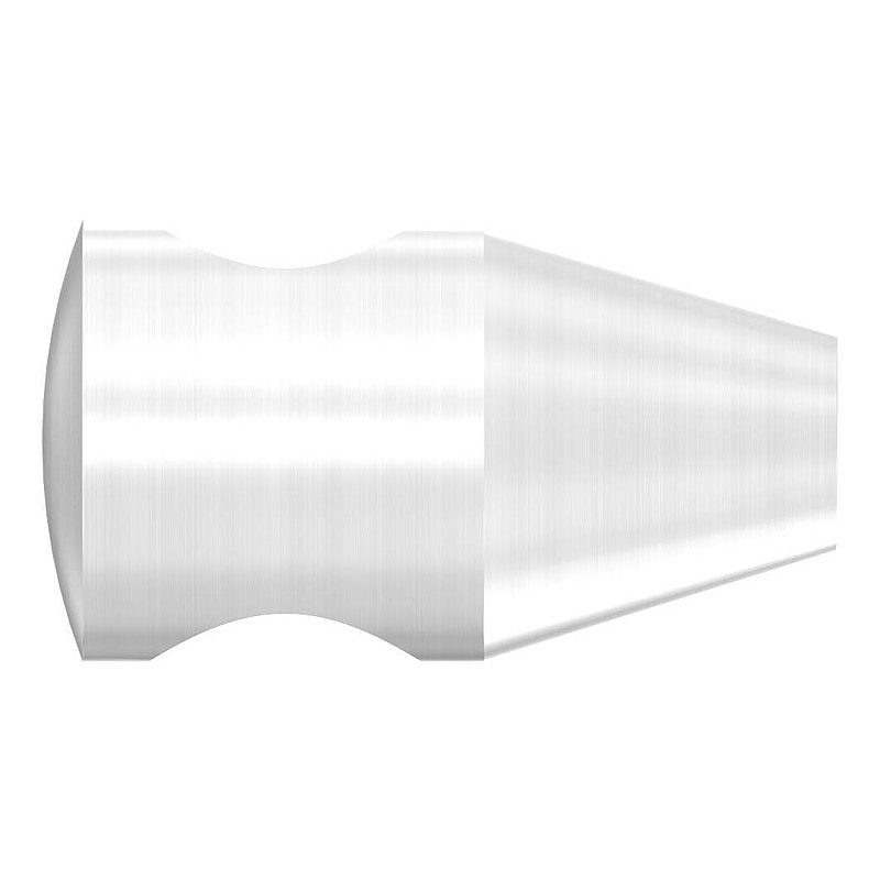 Cross bar holder with M6 thread, 12.2 mm bore, AISI304