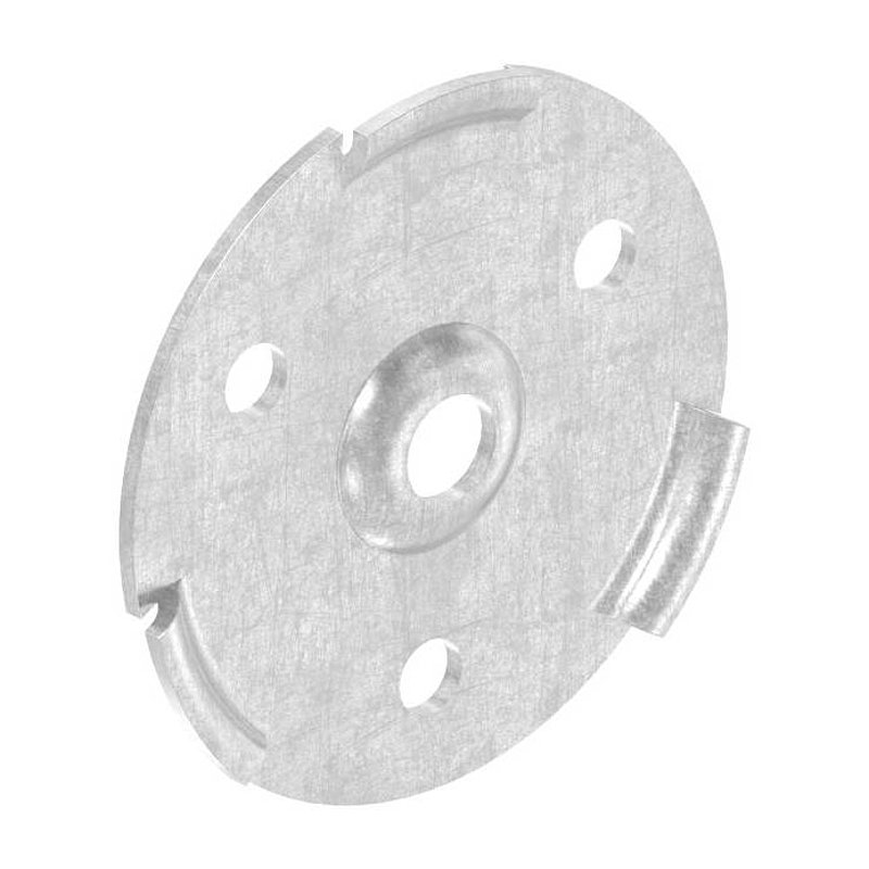 Round plate for clipping for 50500-240 and 50501-240, AISI304