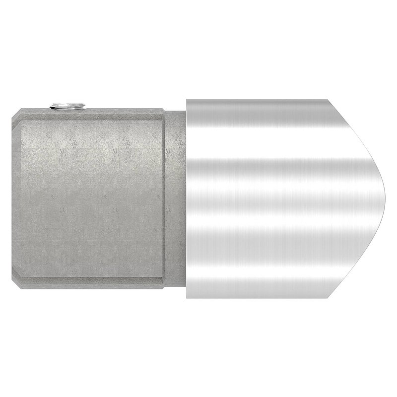 Anschlussstück 90°, Anschluss oben: 48,3mm, V2A