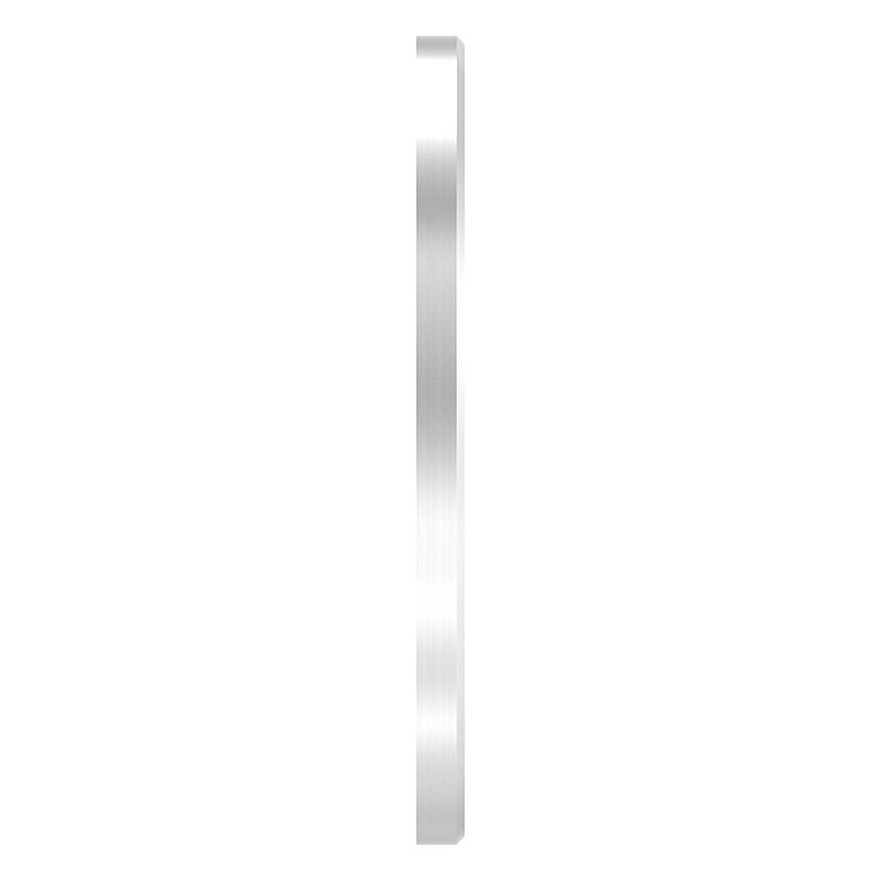Ankerplatte, 100x6mm mit Fase, für Distanzhülse, V2A