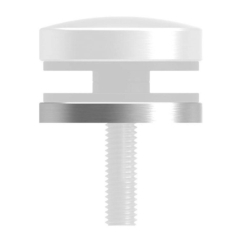 Unterteil Ø 40mm, mit Durchgangsbohrung , t: 5mm, V2A