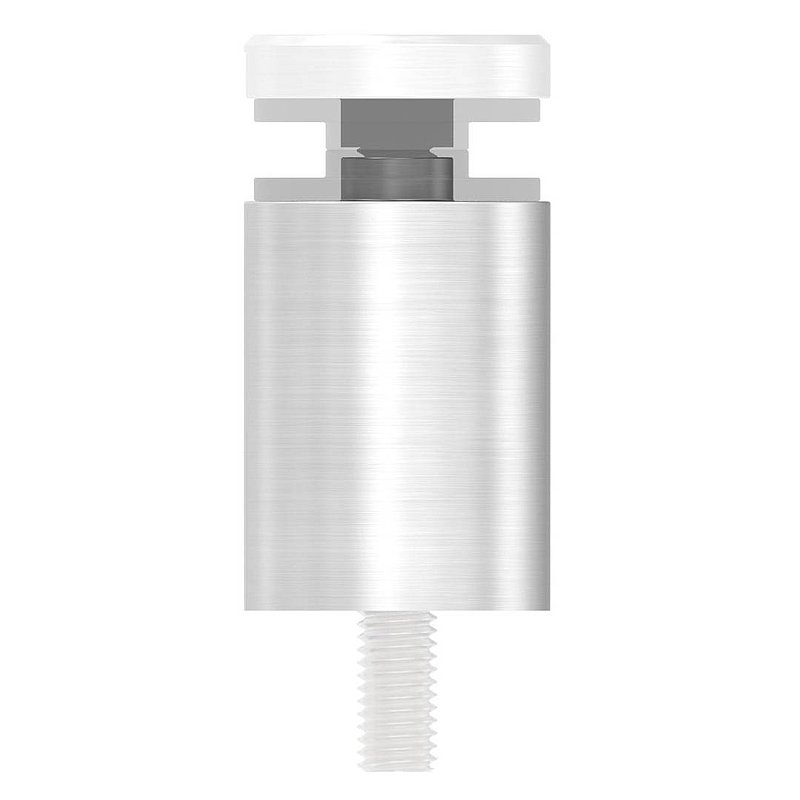 Unterteil Ø 30mm, mit Durchgangsbohrung , t: 40mm, V2A