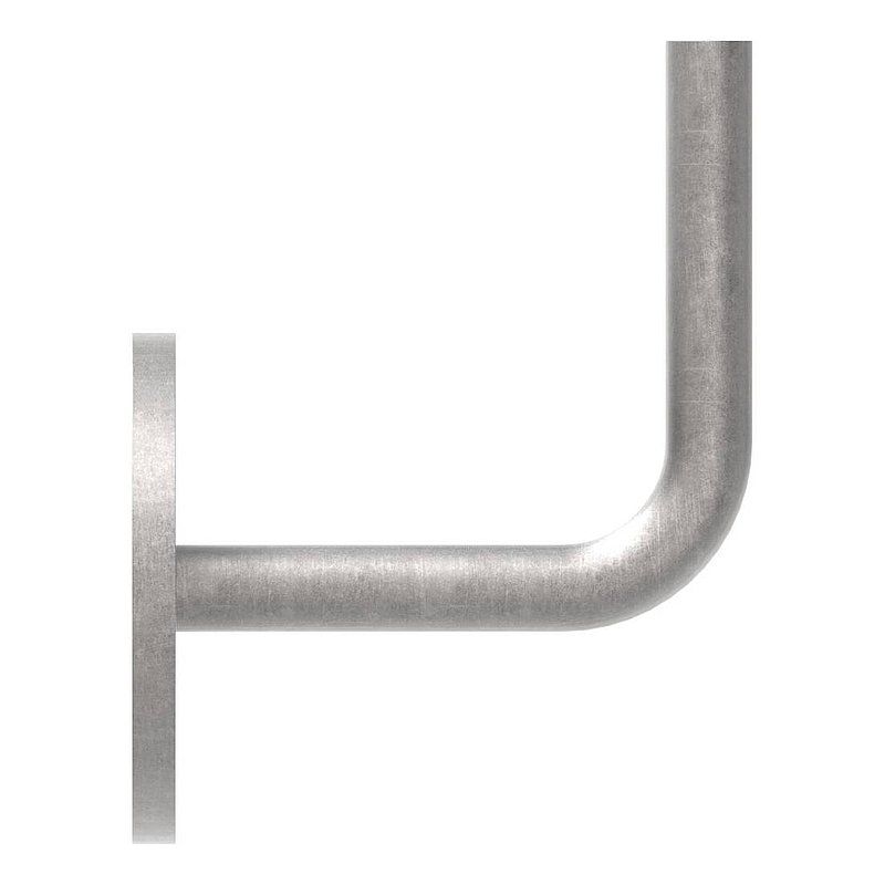 Handlaufträger mit Ronde flach, 70x6mm