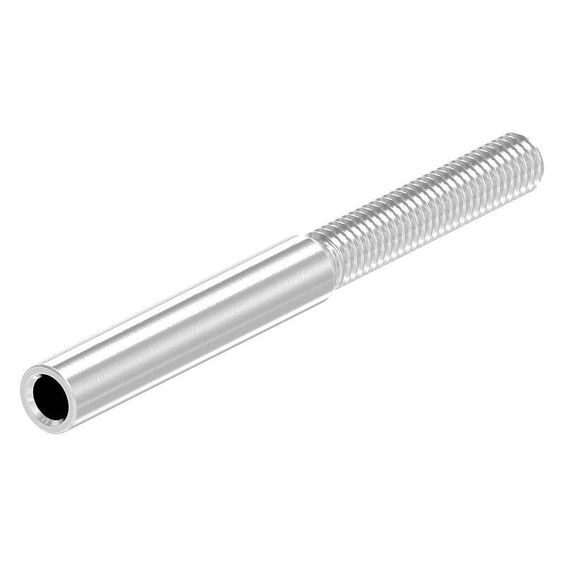 Embout fileté à sertir pour câble 4mm, V2A