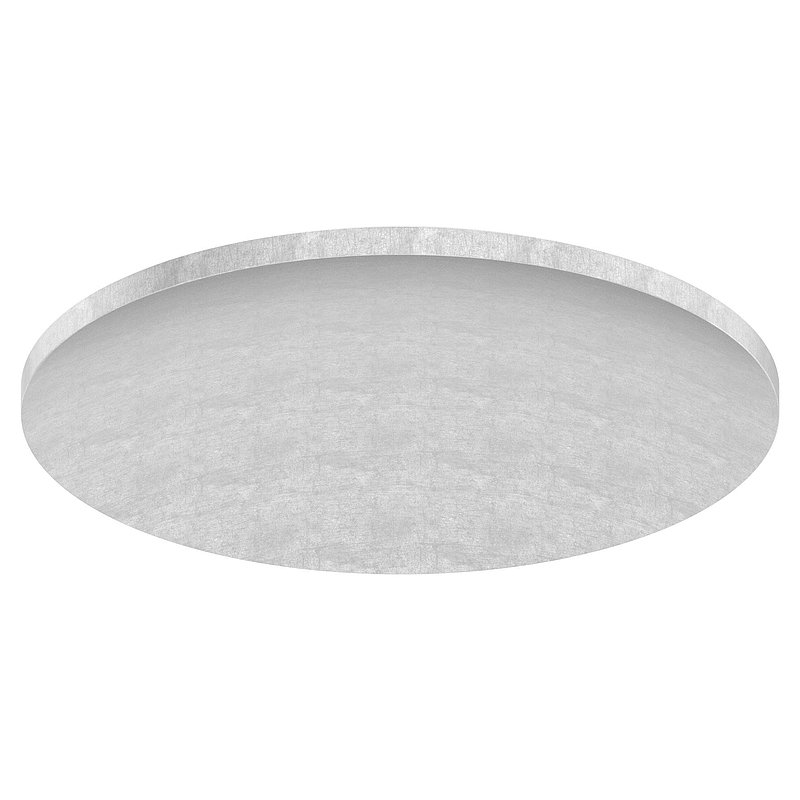 Domed bowl Ø 70x2.5mm, unpolished, AISI304