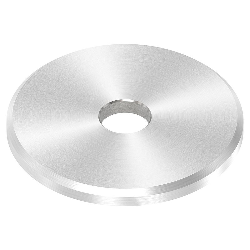 Washer 40x3mm with chamfer, bore 8.5mm, AISI304