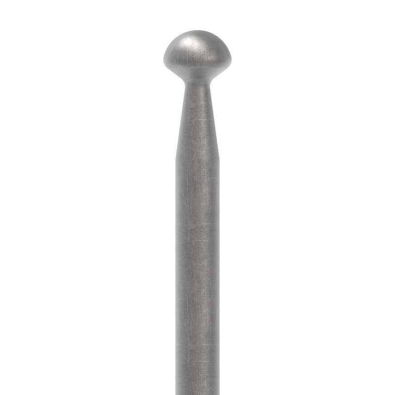 Zaunstab Ø 12mm, H: 1100mm, konisch mit Knopf halbrund