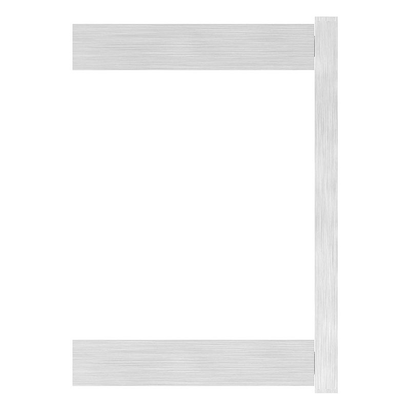 Wandbefestigung für Pfosten 40x40mm, V2A