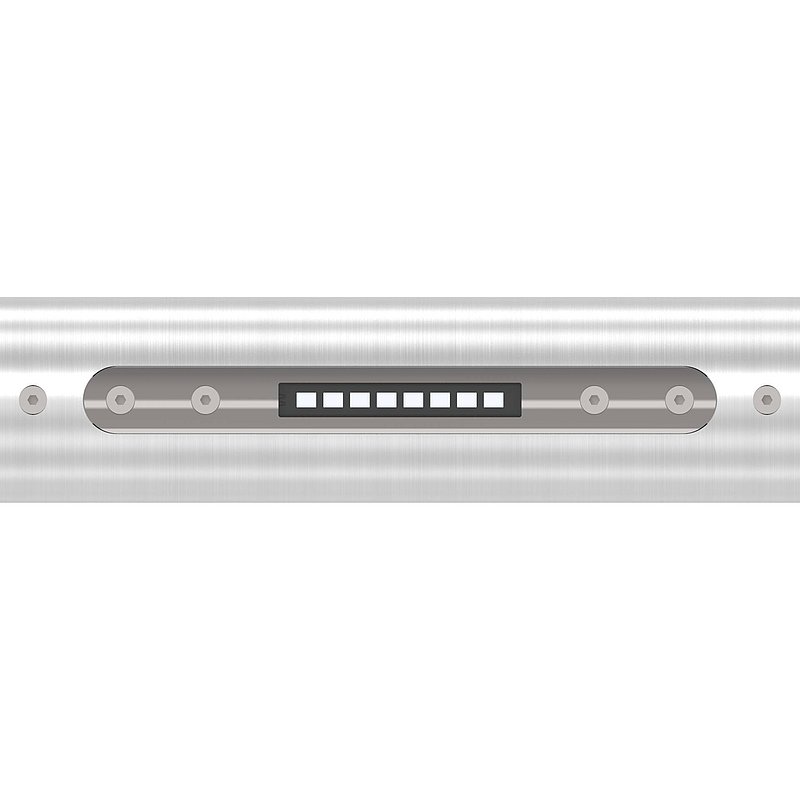 LED sample handrail incl. 2x LED