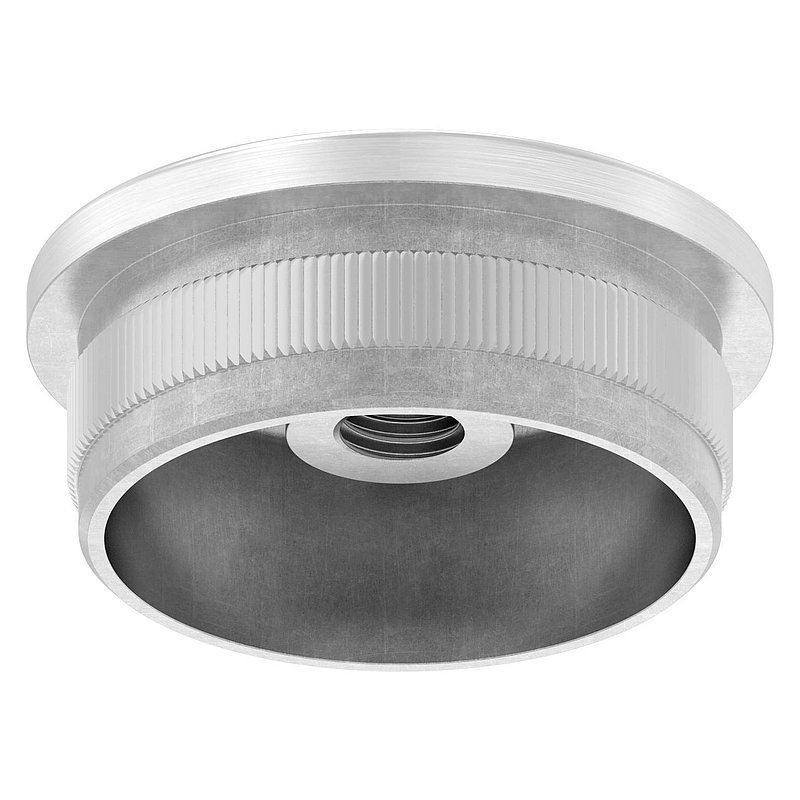 Rohrabschlussstopfen, für Rohr 42,4x2,5mm, V2A