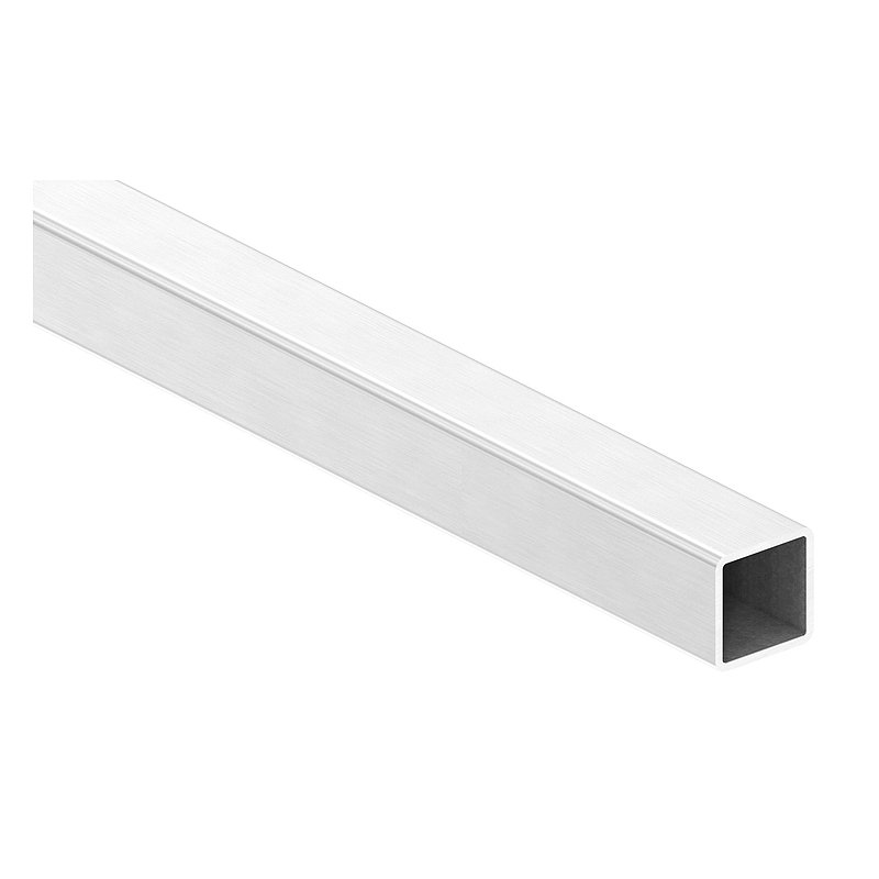 Quadratrohr, 40x40x3,0mm, L: 3000mm, V2A