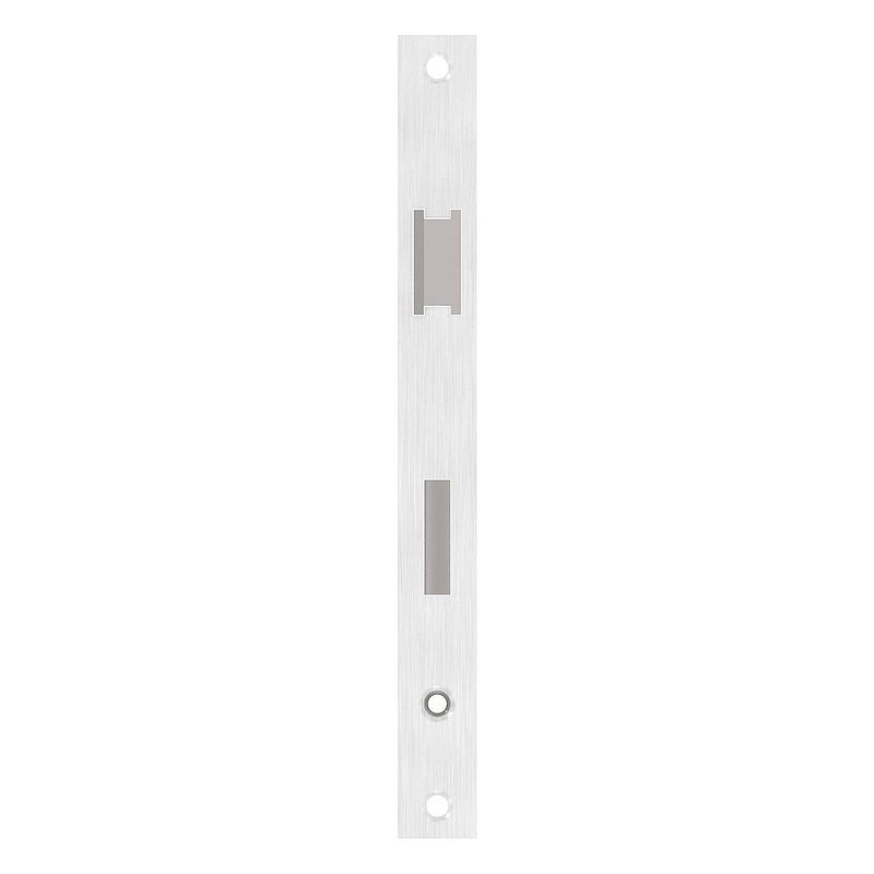 Galvanised tubular frame lock, spacing 72 mm galvanised, backset 18 mm
