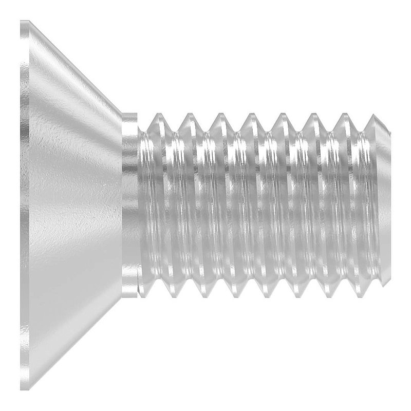 Senkkopfschraube M6x12, V2A, ISO 10642