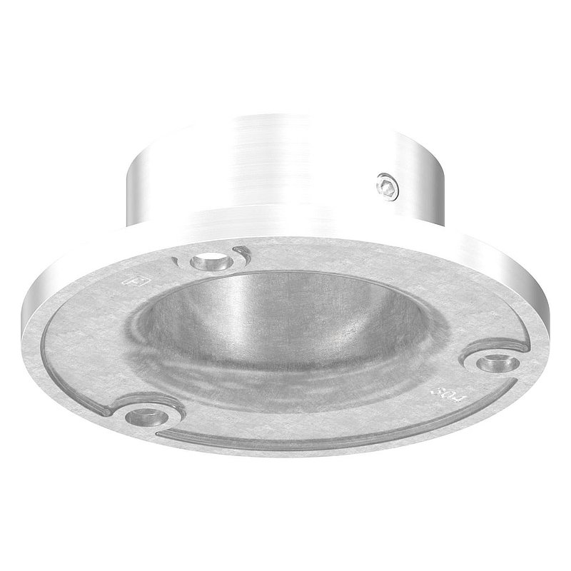 Wand- und Bodenanker, für Rohr 40,0mm, V2A