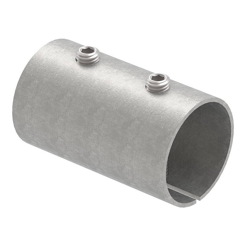 Verbindungshülse für Rohr 42,4x2,0mm, V2A