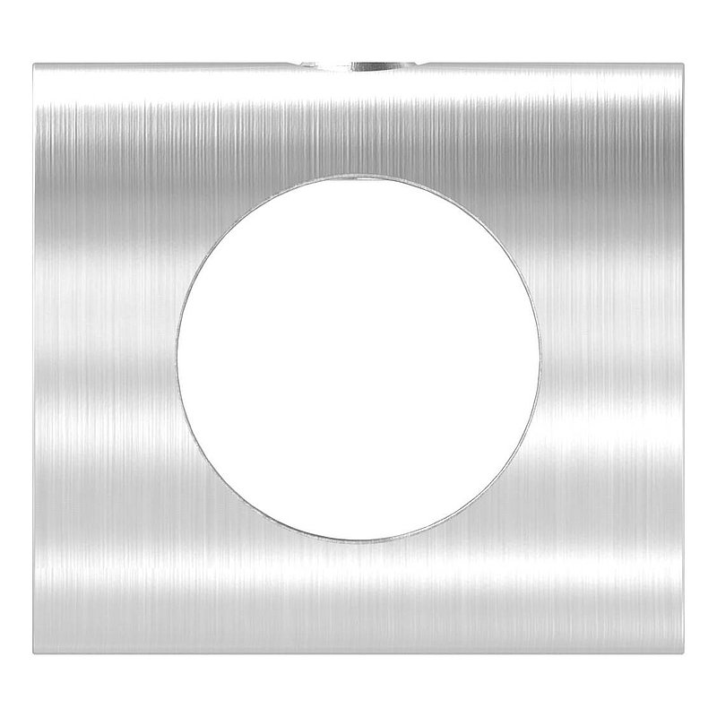 Querstabhalter (Montage zwischen zwei Flacheisen) mit 12,2mm Bohrung, V2A