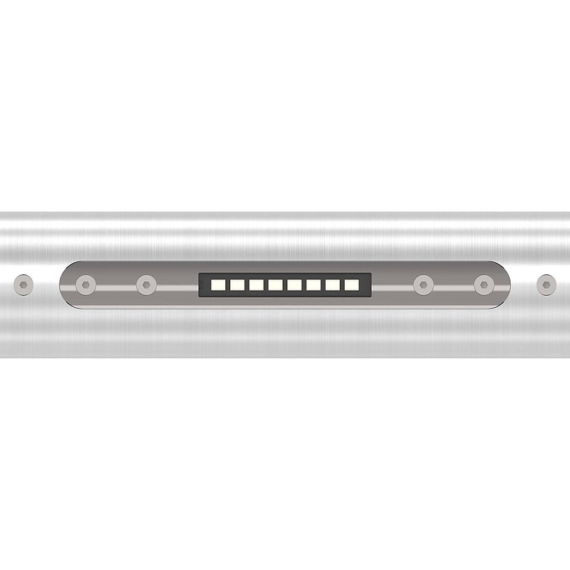 LED sample handrail incl. 2x LED