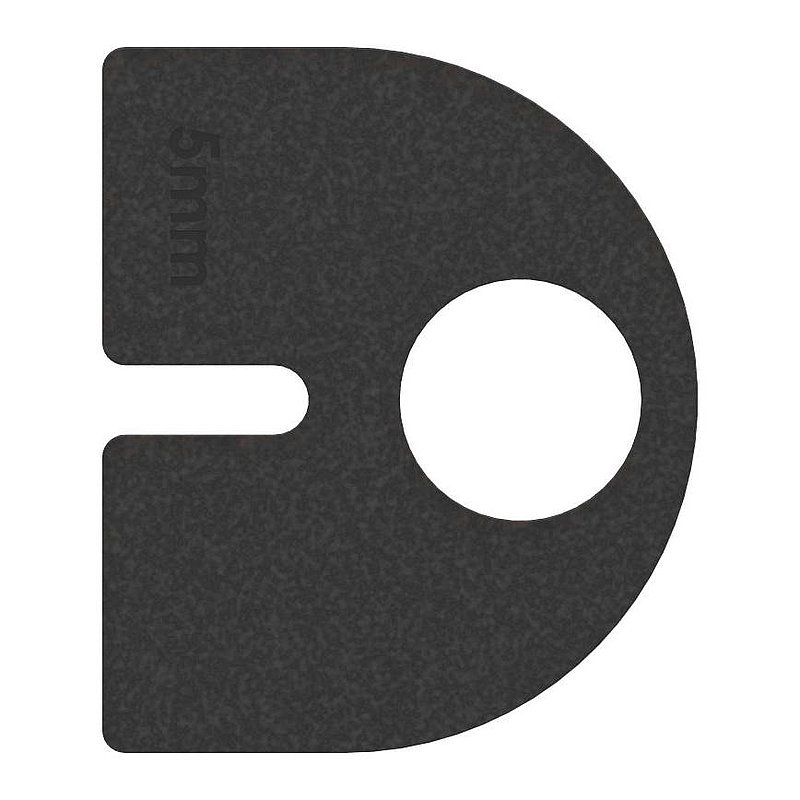 Rubber 1 pair for Mod. 28, for sheet 5mm
