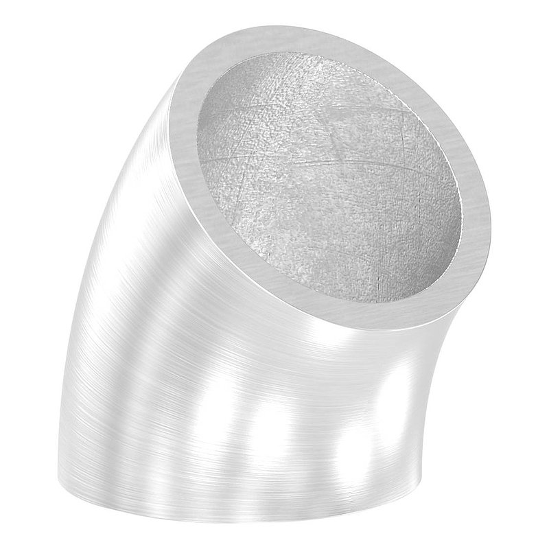 Schweißbogen 45°, 21,3x2,0mm, V2A