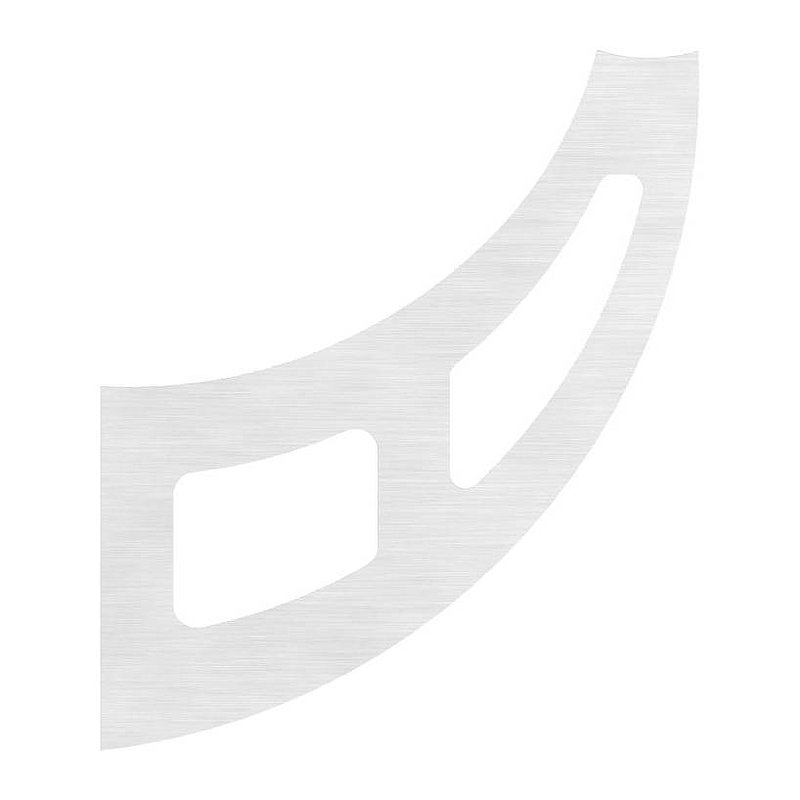 Handlaufschwert, 4mm stark, V2A