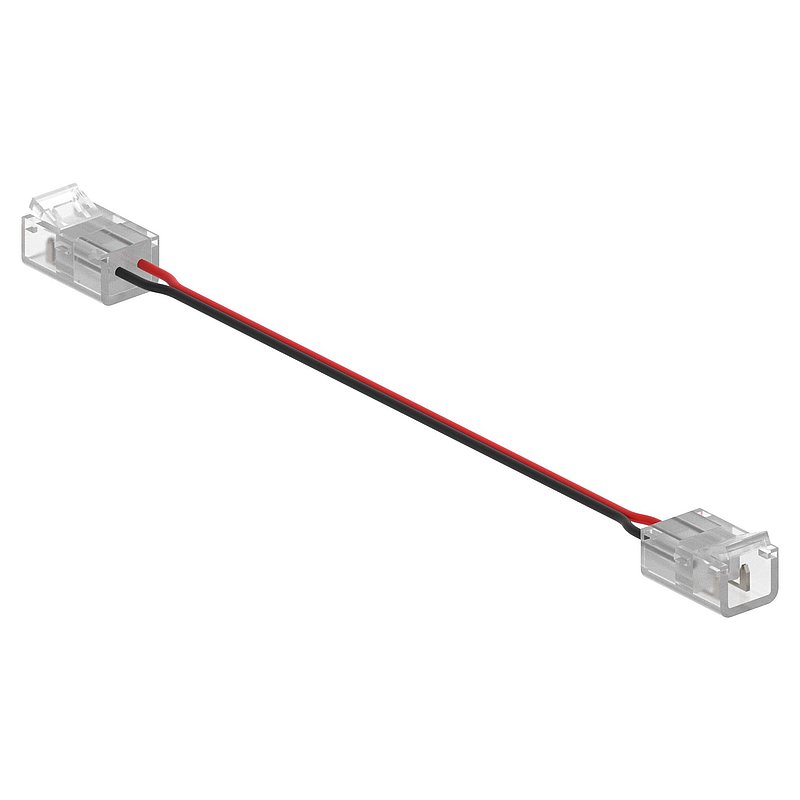Connecteur de bande LED avec câble de connexion, pour bande LED IP00