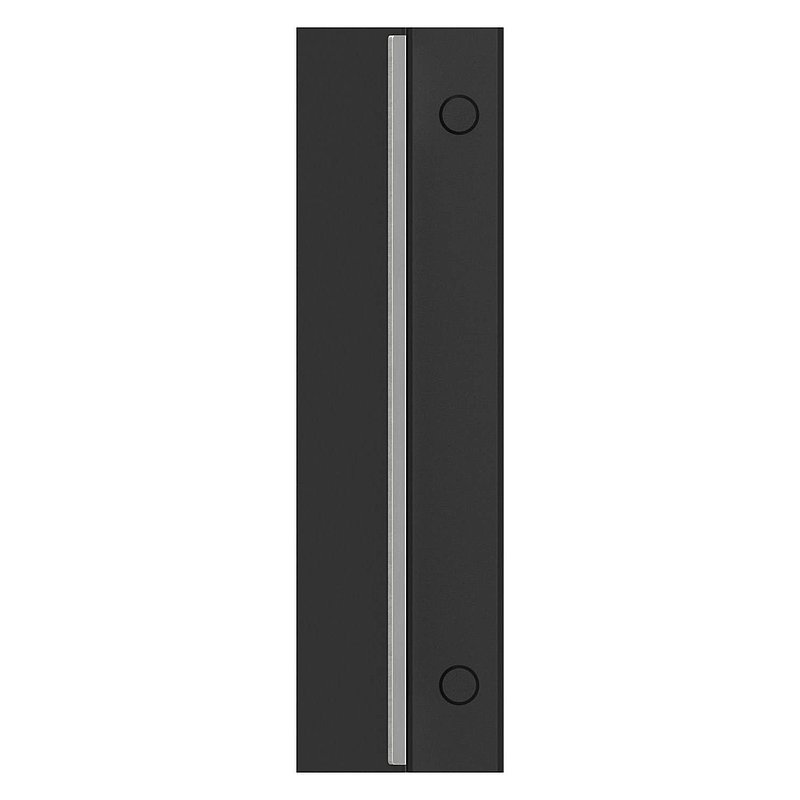stop for GTS 2 mesh door lock, RAL 9005 black