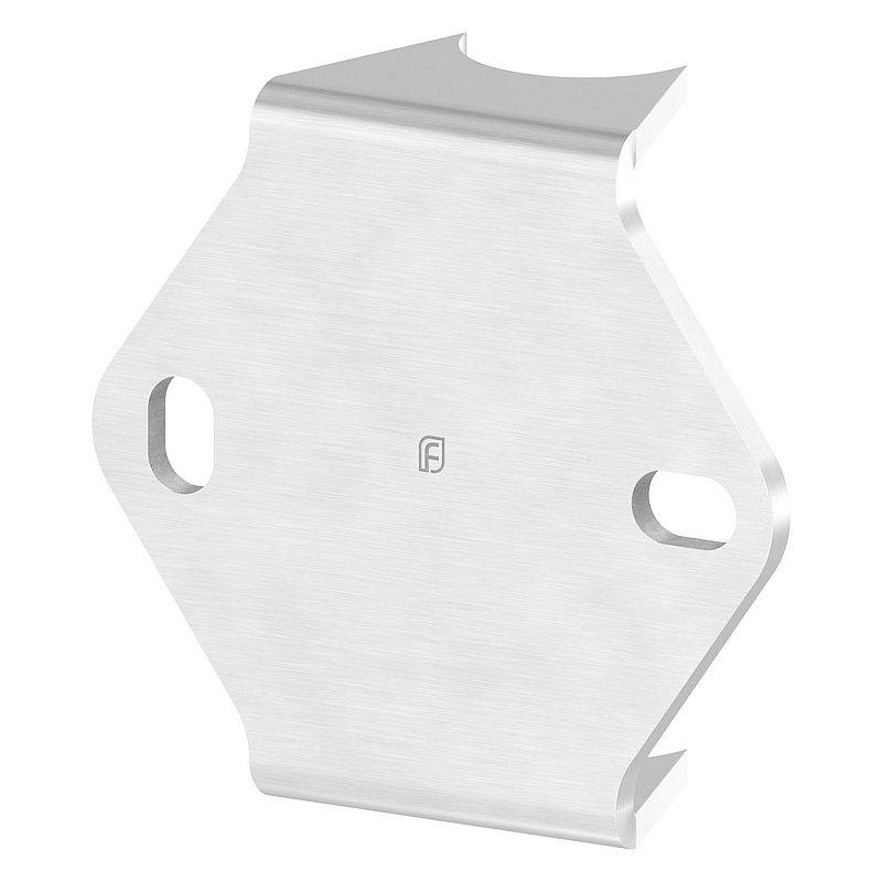 Wandbefestigung für Rohr 42,4mm, V2A
