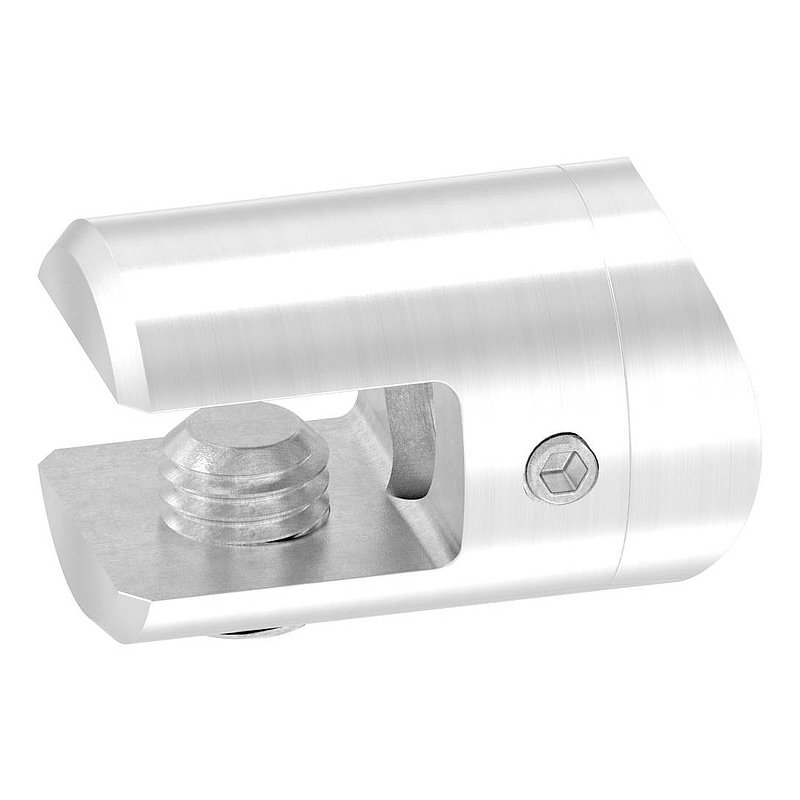 Plate holder for tube 42.4 mm, AISI304