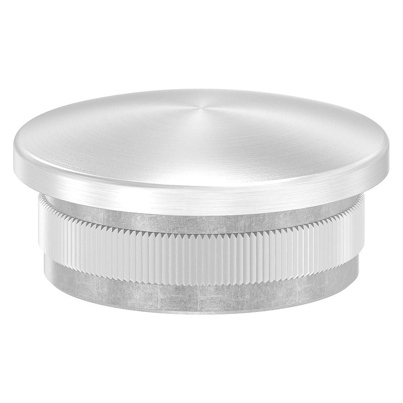 Bouchon pour extrémité de tube, pour tube 42,4x3,0mm, V2A