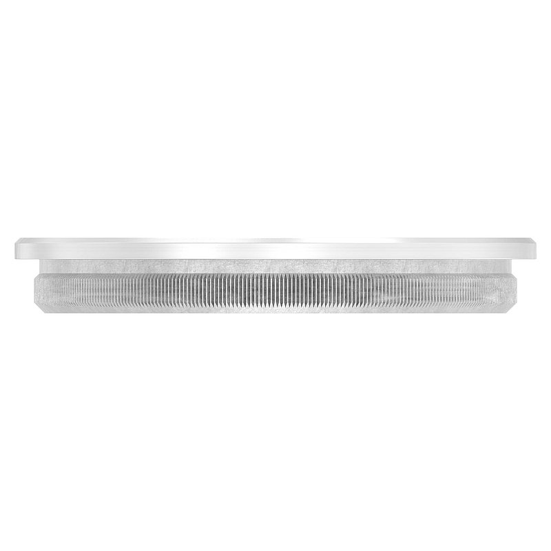 Rohrabschlussstopfen, für Rohr 48,3x2,0mm, V2A