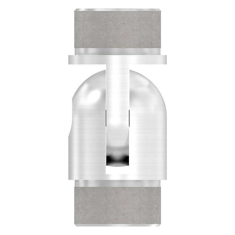 Joint piece, for tube 42.4x2.5mm, AISI304