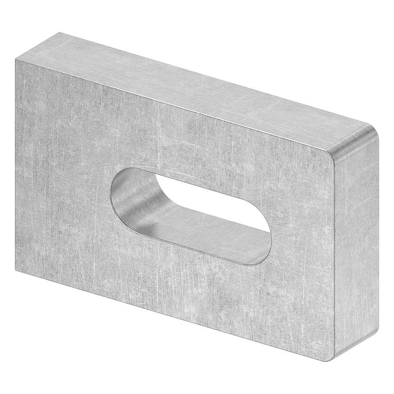 Anschweißlasche eckig 50x30x10mm